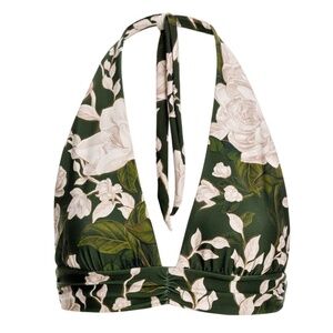 Agua by Agua Bendita MARIMAR GARDENIA BIKINI TOP - NWT M
